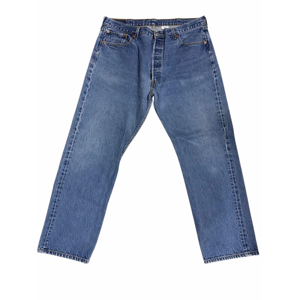 Levi’s 501 XX Mens Jeans 40X34 Blue WPL423 Button Fly Made In Dominican Republic